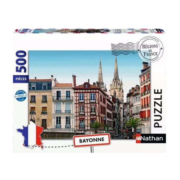 Nathan - Pussel Staden Bayonne 500 bitar - RAVENSBURGER
