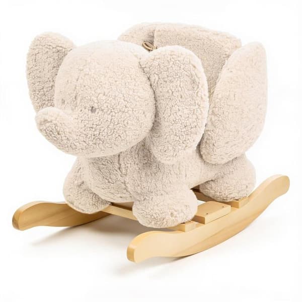 NATTOU - Bascule Teddy Bouclette Beige