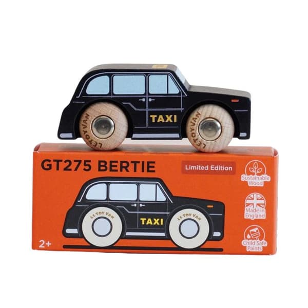Trä engelskt taxi Bertie