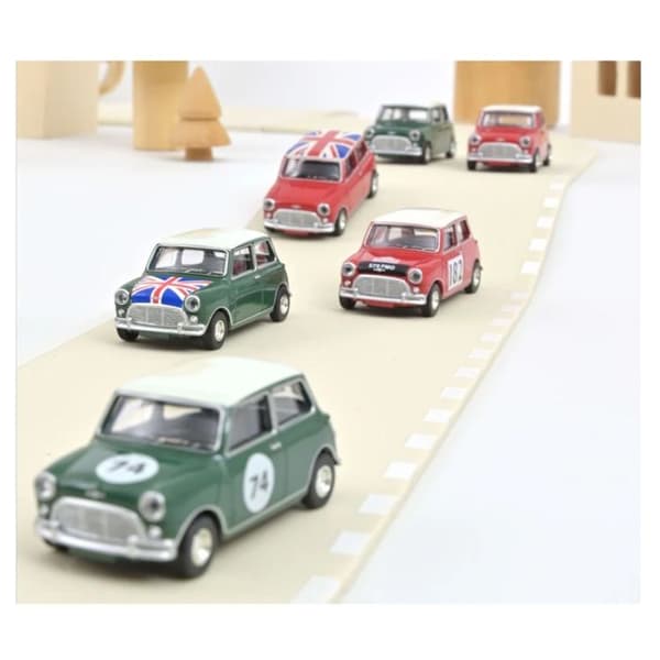 Samlarbil - NOREV - MINI Cooper S 1964 - Skala 1/54 - Grön - Ref. 310524