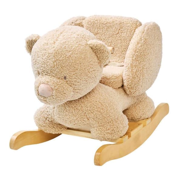 NATTOU - Bascule Teddy Bouclette Beige