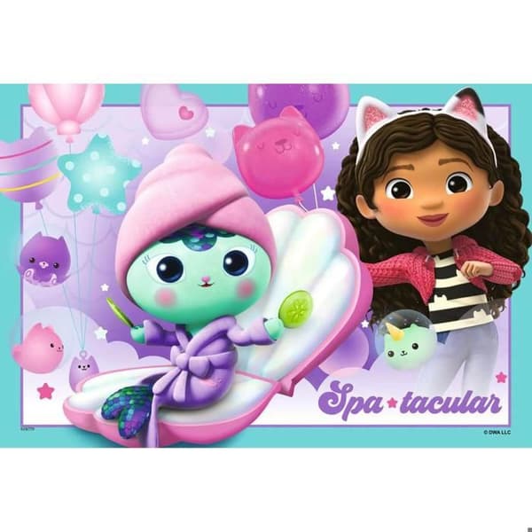 2 x 12 bitars pussel: Sleepover, Gabbys dockhus