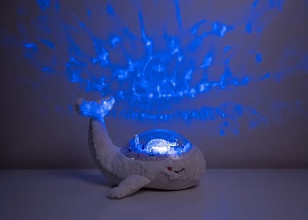 Cloud b - Uppladdningsbart White Tranquil Whale Night Light - BTL DIFFUSION