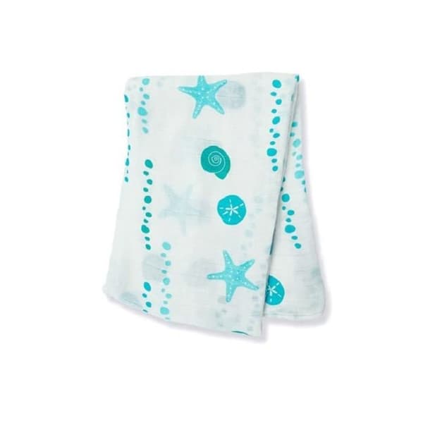 Lulujo - Bambu swaddle - Seaside - ELEMENT FÖR BARN