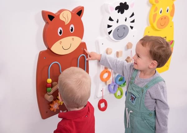 Viga Toys - 3 Wall Activity Panels - COMMOTION