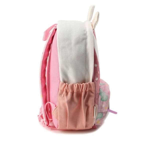 Barnryggsäck - SASSI JUNIOR - Glittrande enhörning - Rosa - Andningsbart bomull - A4-format