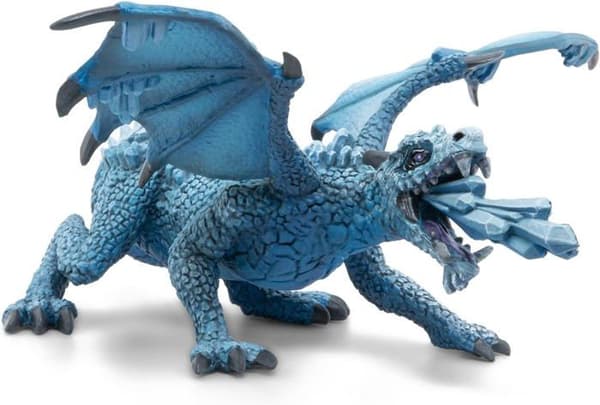 Iskalla drakfigurine