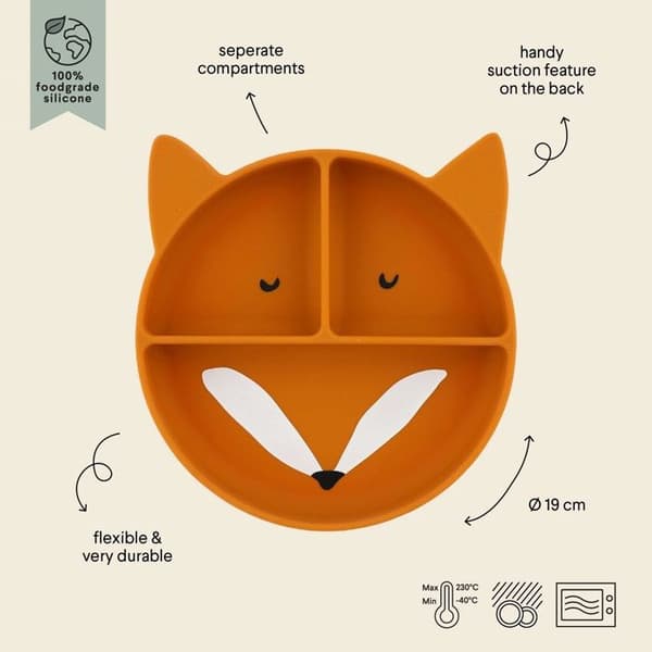 Trixie - Silikonfödelseskål Mr Fox