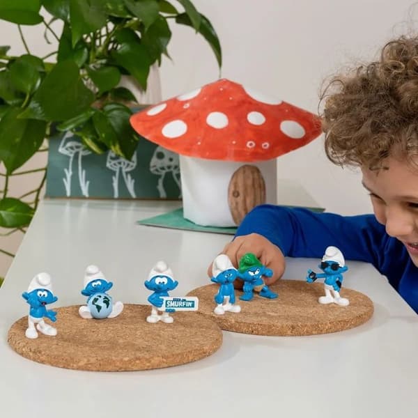 Figurine smurf vild