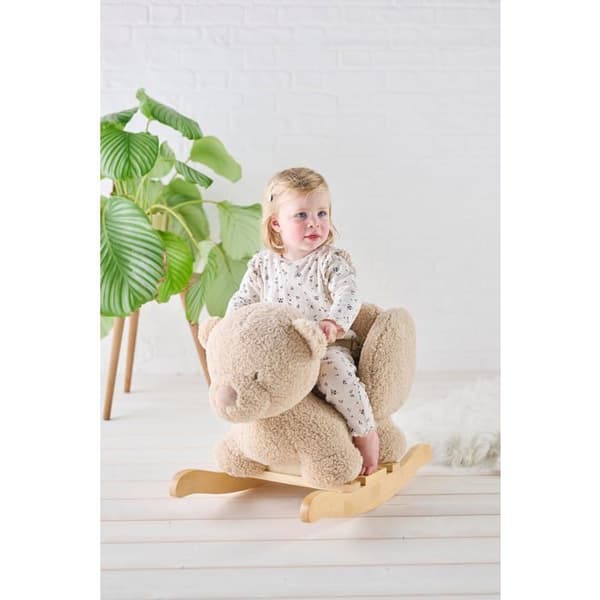 NATTOU - Bascule Teddy Bouclette Beige