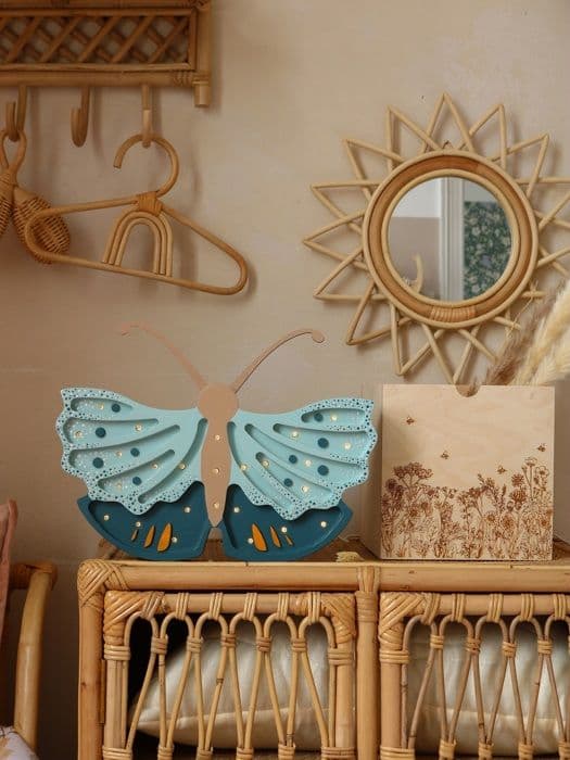 Little Lights - Blue Butterfly Night Light