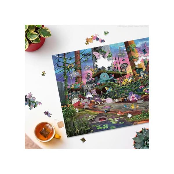 Pussel 1000 bitar - RAVENSBURGER - 12002034 - Pokémon Breakout 2 - 3D - Rektangulär