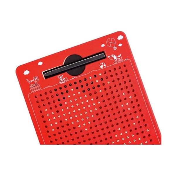Röd magnetisk ritplatta