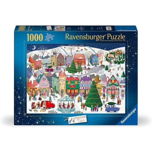 Ravensburger - Pussel Julstaden 1000 bitar