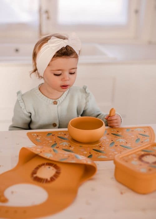Sassi Junior - Munchy the bear silikonunderlägg