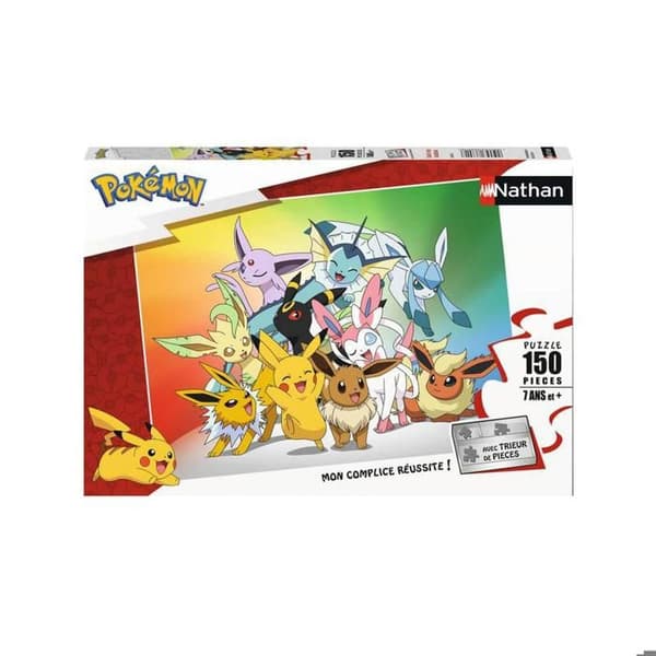 Pussel 150 bitar: Pokémon: Evoli och dess evolutioner