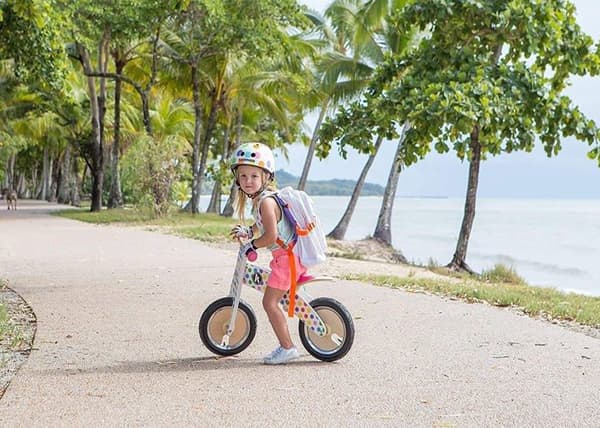 Kiddimoto - Pastell Dotty MEDIUM handskar