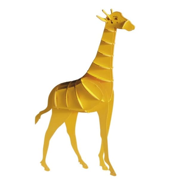 Fridolin - 3D-modell i papper Giraff