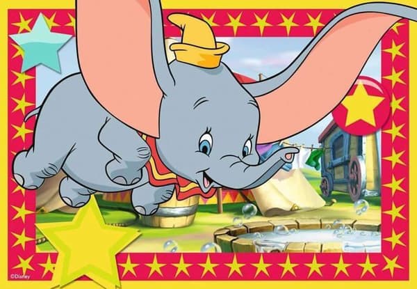 Pussel 2 x 12 bitar : Disney : Äventyrets Kallelse