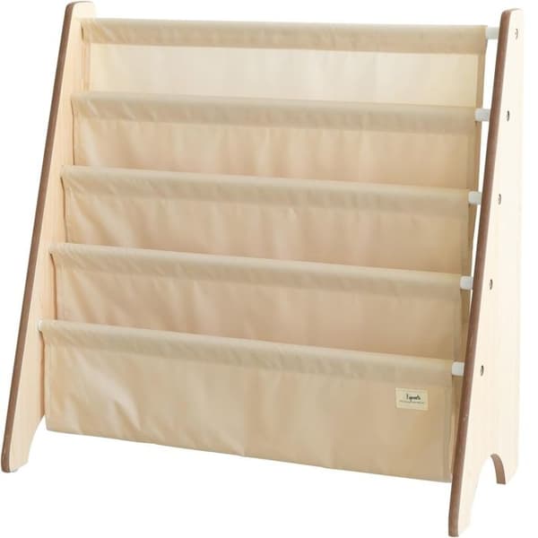 3 Sprouts - Barnbibliotek beige - ELEMENTS FOR KIDS