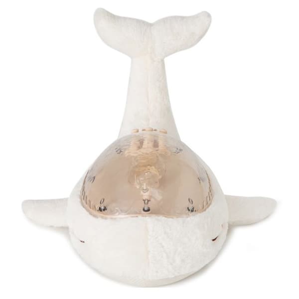 Tranquil Whale Family - Vit