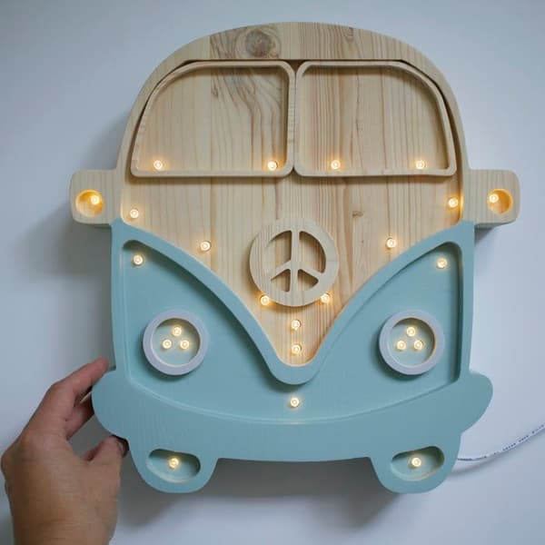 Little Lights - Blue Van Night Light