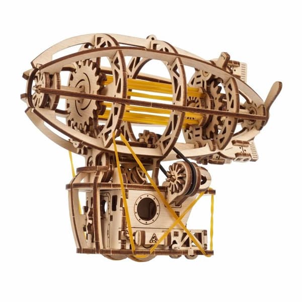 Steampunk Airship - Ugears - Trä 3D-pussel