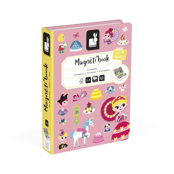 'Magnéti'Bok Prinsessor, 55 Magneter