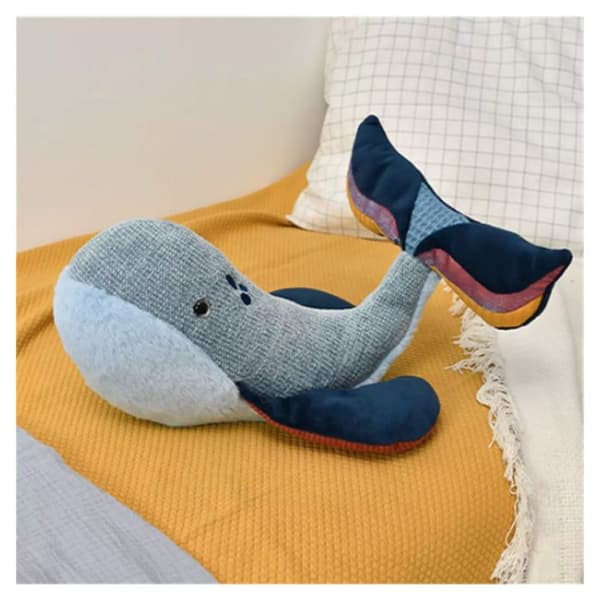 Tresors Marins - Blåval - DOUDOU ET COMPAGNIE - Gosedjur/Doudous - Polyester