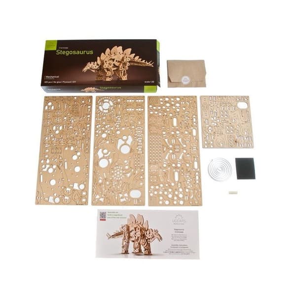 Stegosaurus - Ugears - 3D träpussel