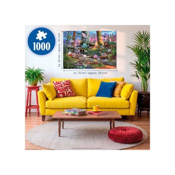 Pussel 1000 bitar - RAVENSBURGER - 12002034 - Pokémon Breakout 2 - 3D - Rektangulär