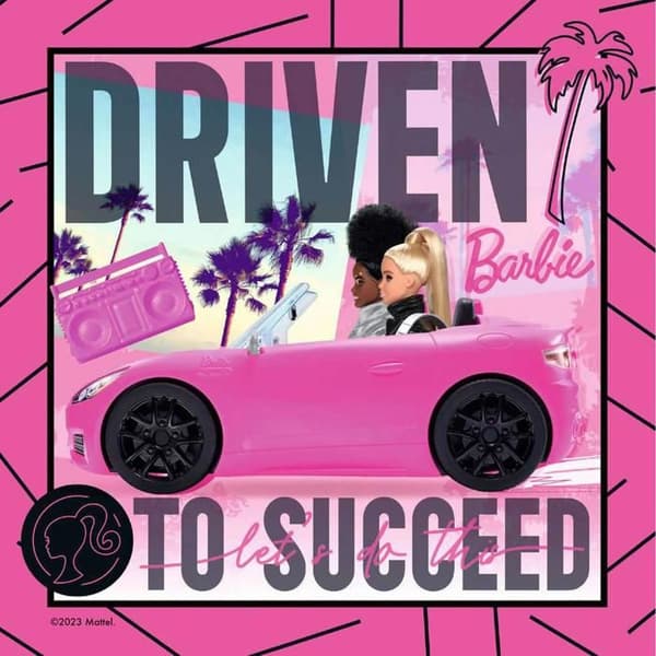 Pussel 3x49 bitar: Barbie: Inspirera världen!