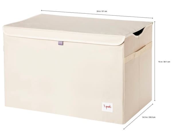 3 groddar - Rhino Toy Box - ELEMENT FÖR BARN