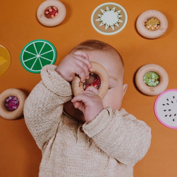 Petit Boum - Donut sensorisk Vattenmeloner - COOL KIDS PROJECT