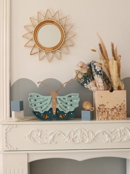 Little Lights - Blue Butterfly Night Light