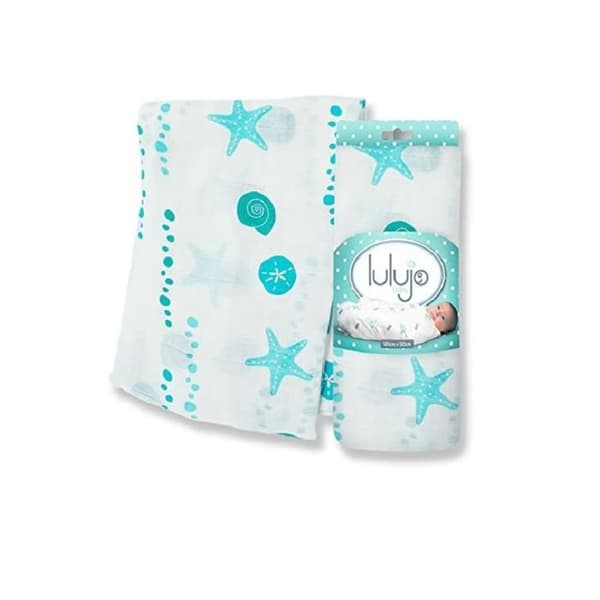 Lulujo - Bambu swaddle - Seaside - ELEMENT FÖR BARN
