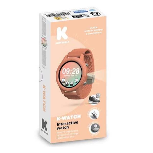 Kopplad klocka K-Watch korall