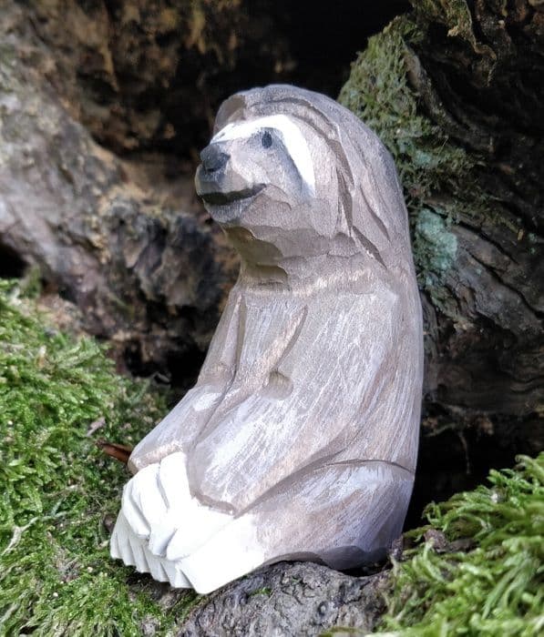 Wudimals - Sloth statyett - K-PLAY