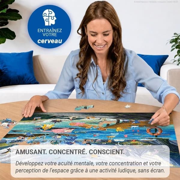 Puzzle 1000 p - Aquali ja Leuto meri