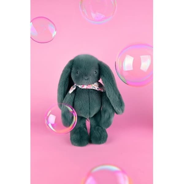 Doudou ja Yritys - Fleurette vihreä pupupehmolelu 35 cm