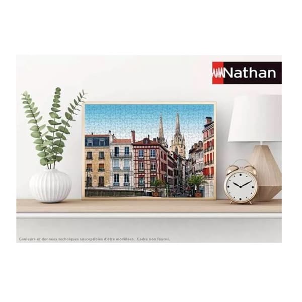 Nathan - Pussel Staden Bayonne 500 bitar - RAVENSBURGER