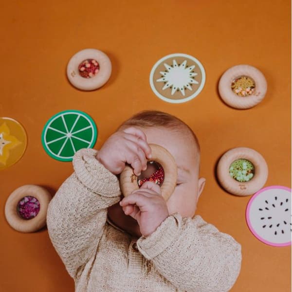Petit Boum - Donut sensorisk Vattenmeloner - COOL KIDS PROJECT