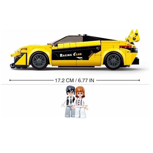 Sluban engelsk supercar gul