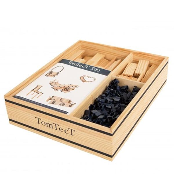 TomTecT - Box med 500 TomTecT-bitar - KAPLA