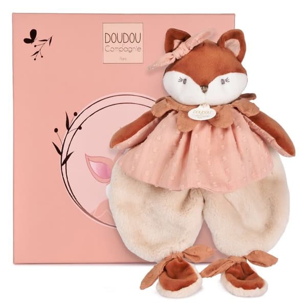 Doudou och Kompaniet - Doudou platt Räv Mina 29 cm