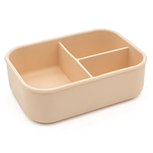Lunchbox - Sassi Junior - Gnawy the sloth - Silicone - Rectangular - Beige