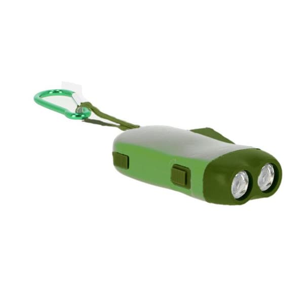 Dynamo ficklampa med karbinhake för barn