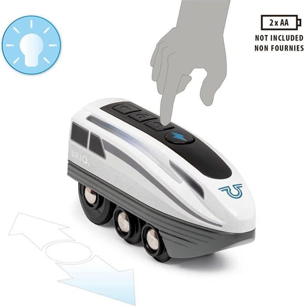 Brio - Eltåg Supersnabbt batterilok