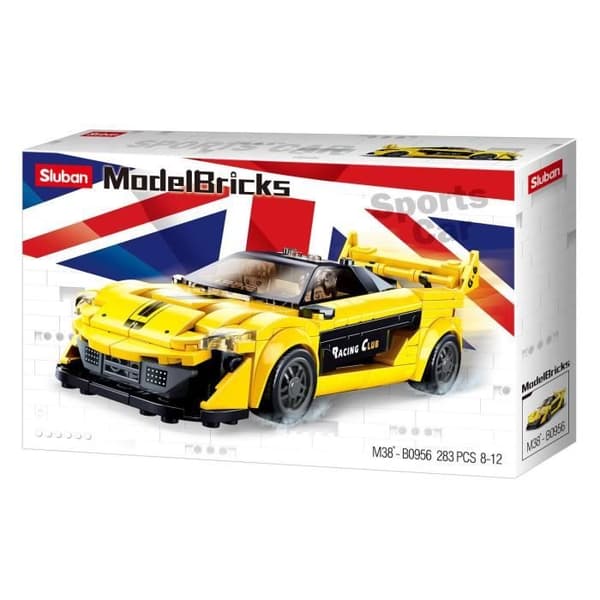 Sluban engelsk supercar gul
