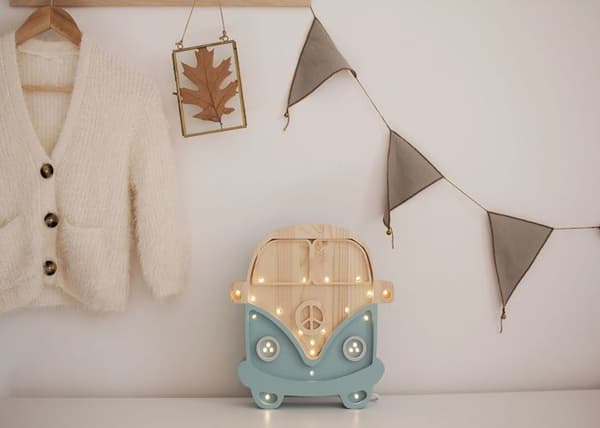 Little Lights - Blue Van Night Light